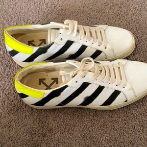 Off white sneakers
